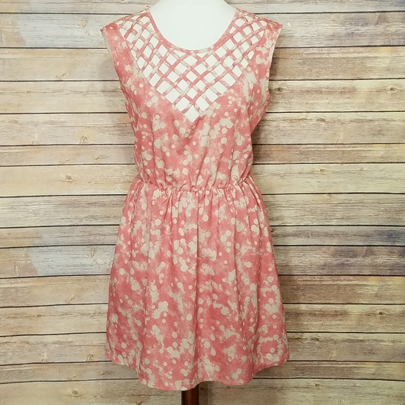 Hommage Dresses & Skirts - EUC Hommage fro LA Mauve/Cream fully lined dress L
